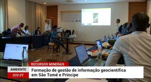 Opening Ceremony of Geoinformation Management training session in São Tomé and Príncipe