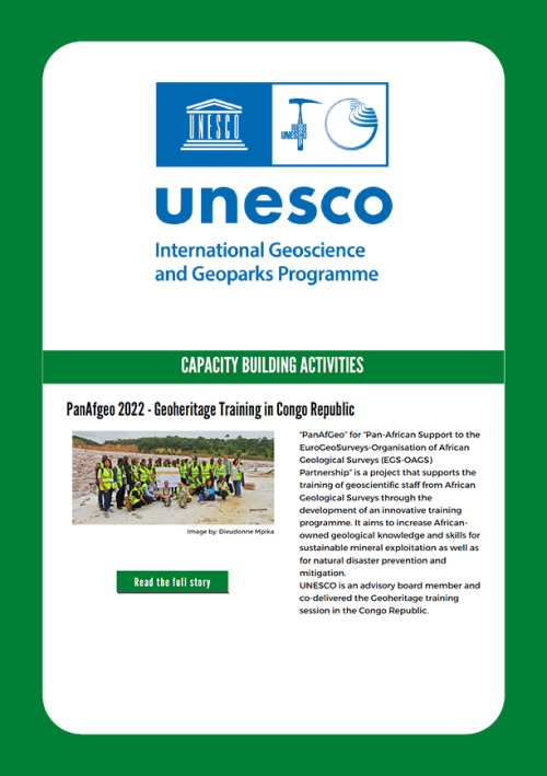 UNESCO’s IGGP Newsletter & highlight on PanAfGeo-2 training session