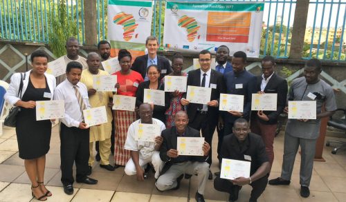 Geoscientific Information Management – Completion of training WP7-B, Yaoundé, Cameroun – 9-20 April 2018