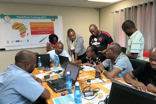 Report of Mineral Resources Assessment training session WP2-5: Ndola, Zambia, 1-12 Oct 2018