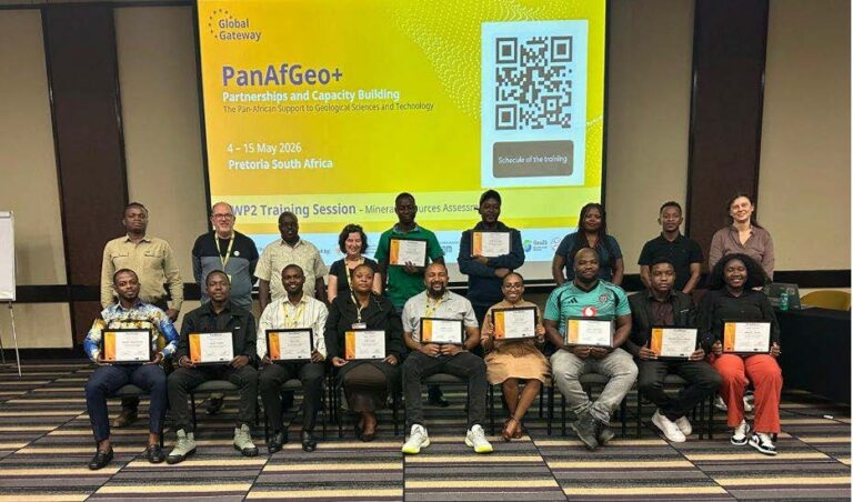 PanAfGeo+ WP2 training explores mineral resources assessment in the Bushveld Complex